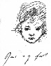 Rimbaud dessiné par Jean-Louis Forain « Qui s'y frotte s'y pique » - 1871-72